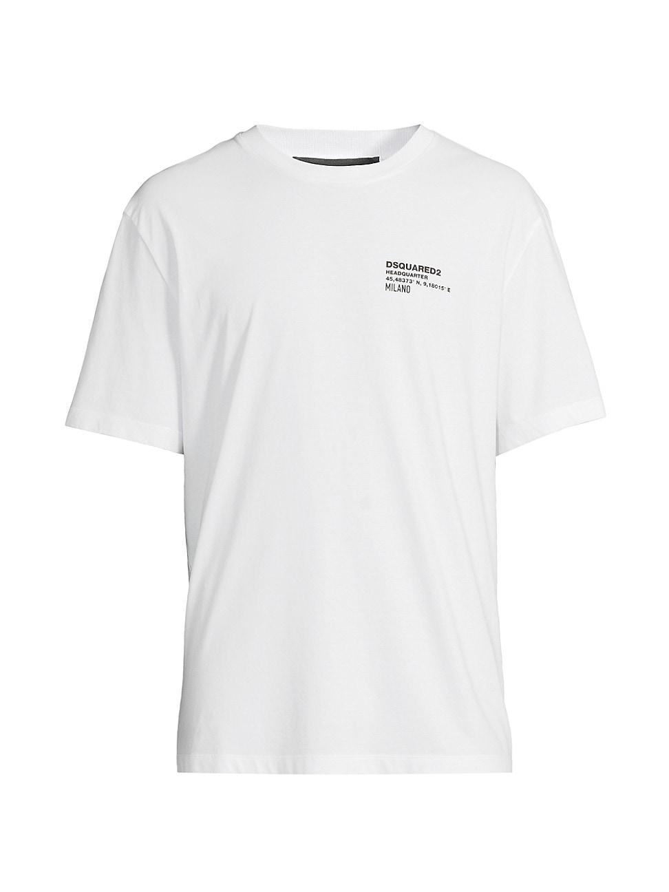 Mens Logo Cotton T-Shirt Product Image