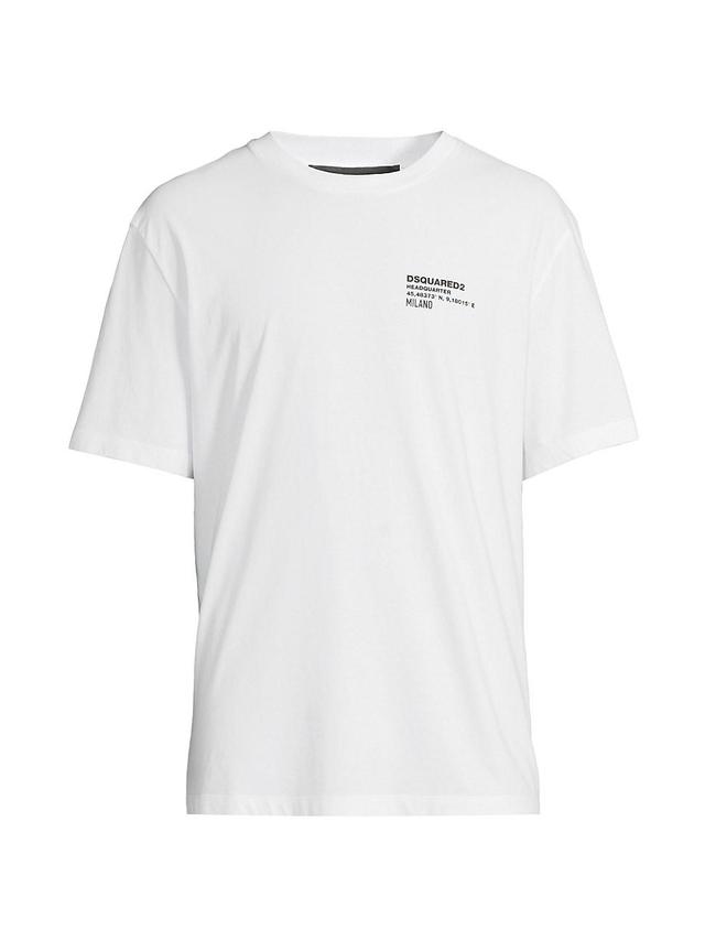 Mens Logo Cotton T-Shirt Product Image