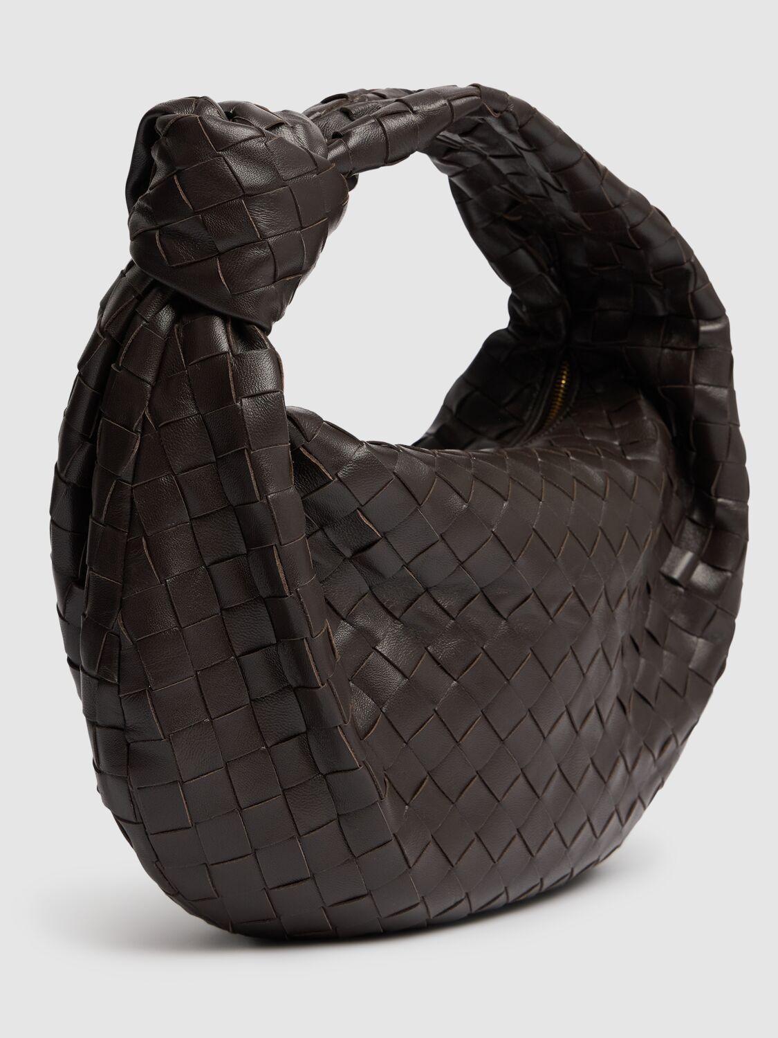 BOTTEGA VENETA Teen Jodie Leather Shoulder Bag In Fondant Product Image