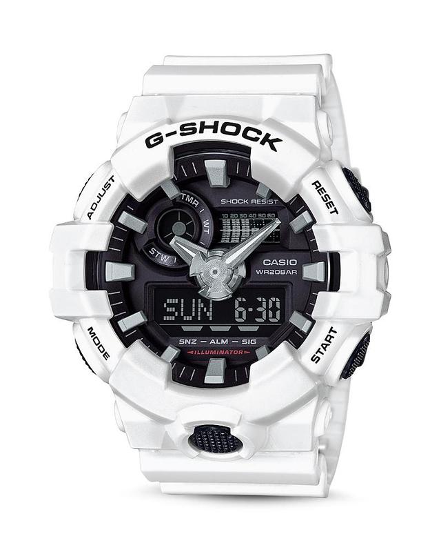 G-Shock White Ana-Digi Resin Strap Watch Product Image