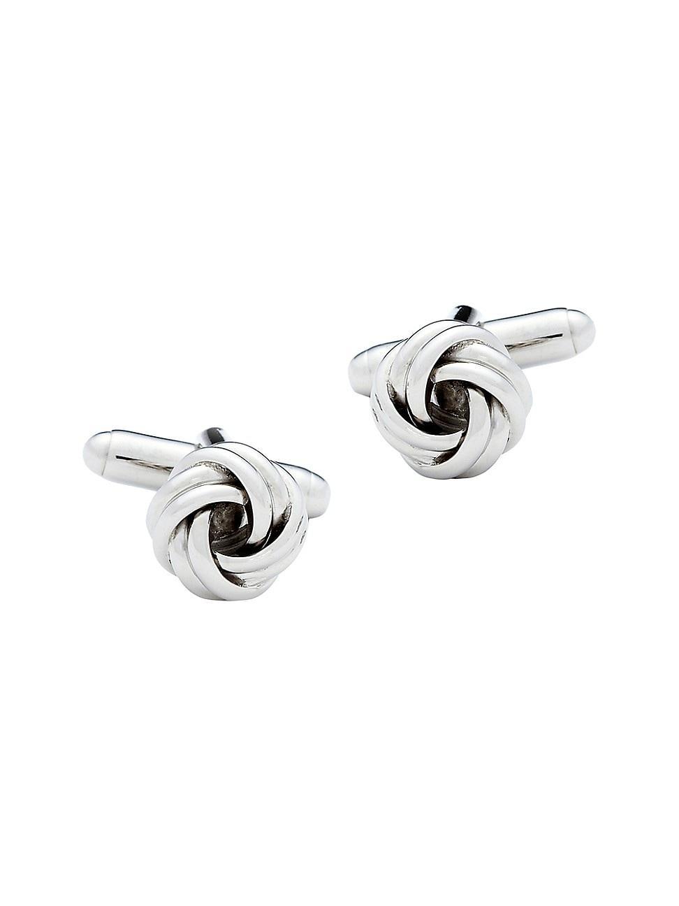 Mens Metal Knot Cufflinks Product Image