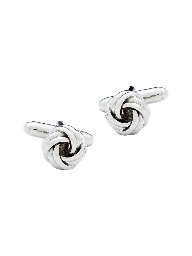 Mens Metal Knot Cufflinks Product Image