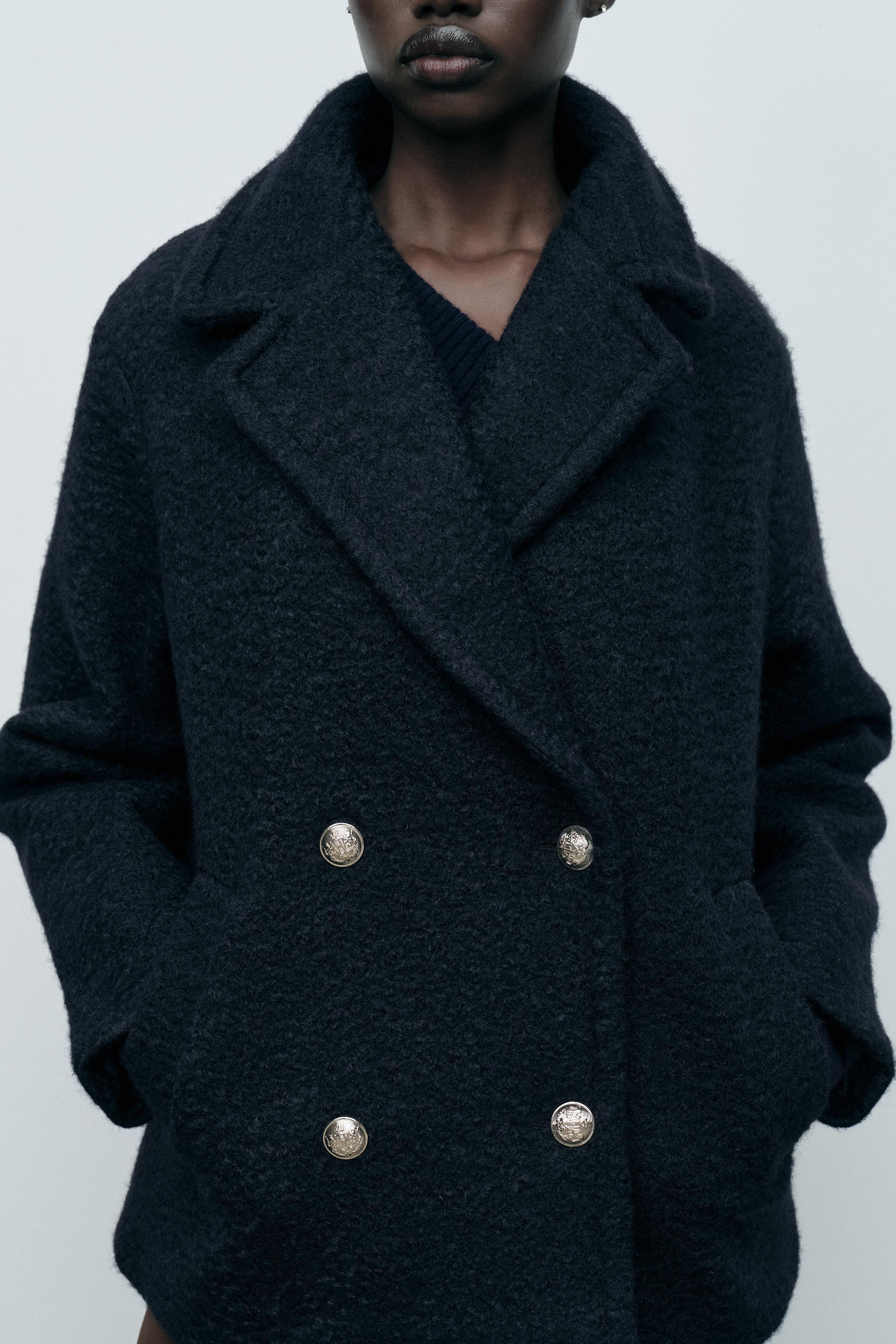 SEMILONG BOUCLÉ COAT Product Image