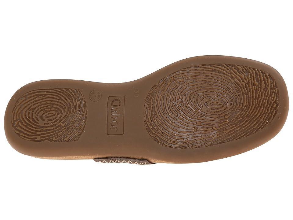 Gabor Gabor 0.3700 (Fumo Nubuck Lavato) Women's Sandals Product Image