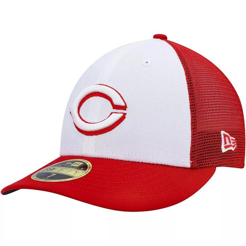 Mens New Era /Red Cincinnati Reds 2023 On-Field Batting Practice Low Profile 59FIFTY Fitted Hat Product Image