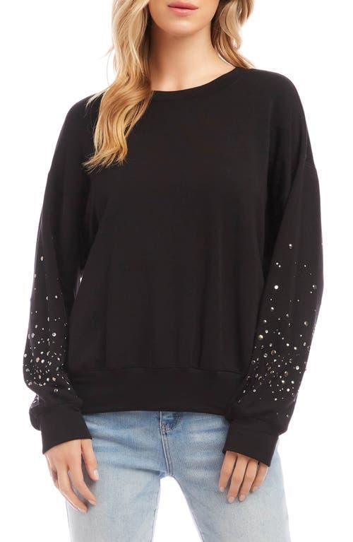 Karen Kane Embellished Sweatshirt Women's Sweater Product Image