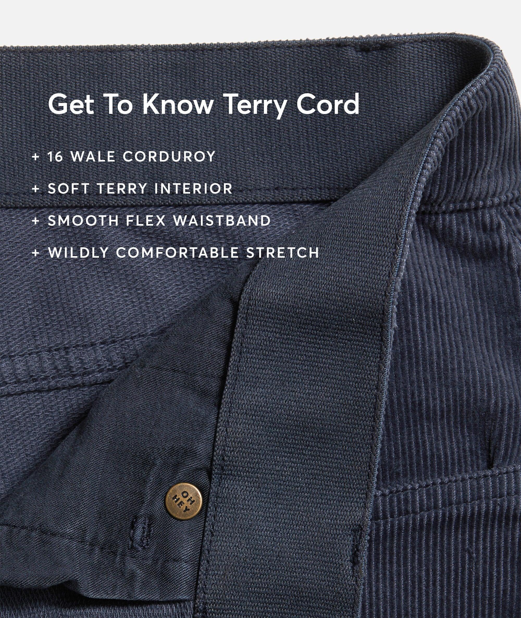 Terry Cord 5 Pocket Pant Product Image