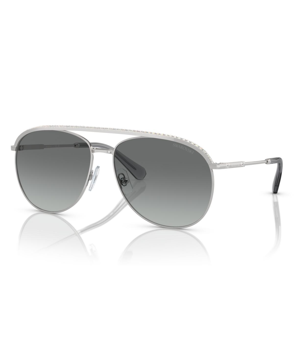 Swarovski Womens Polarized Sunglasses, Gradient Polar SK7005 Product Image