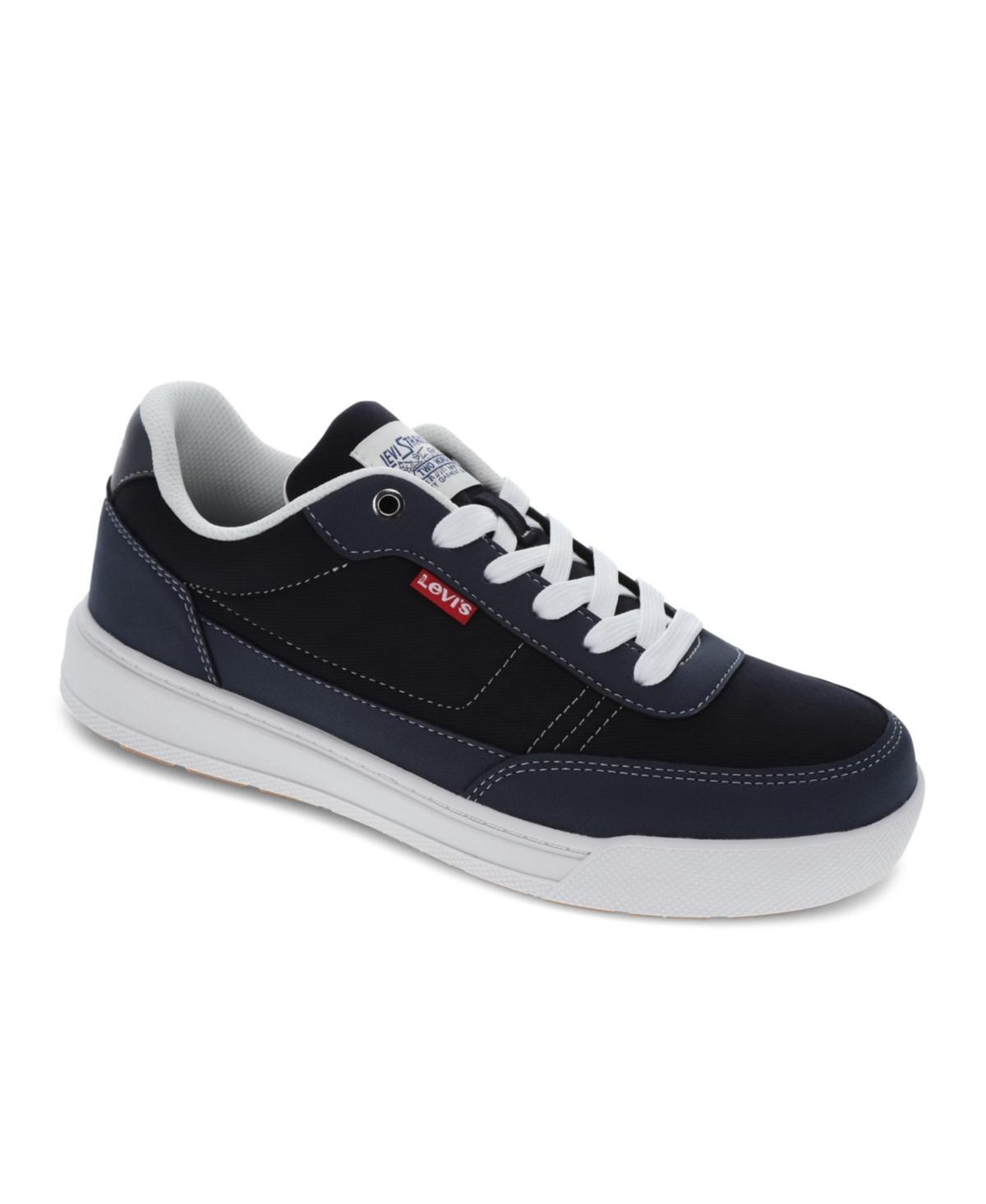 Levis Mens Aden Fashion Athletic Lace Up Sneakers - Navy Product Image