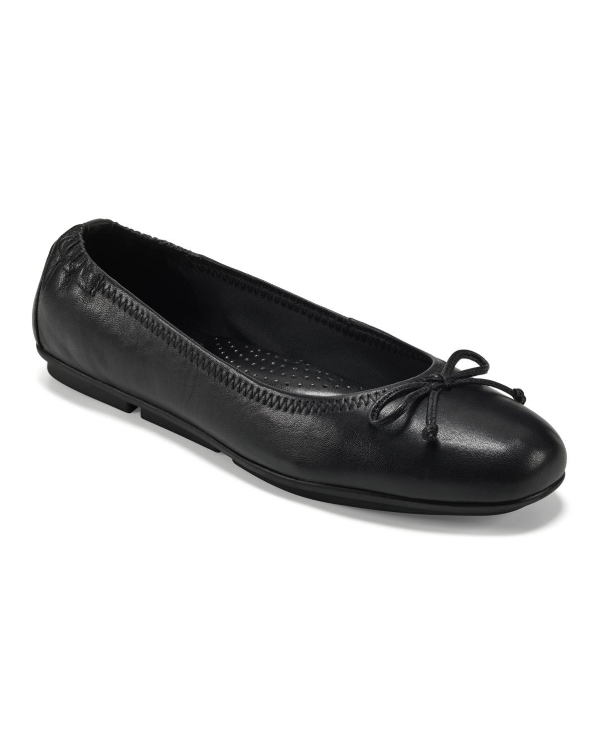 Easy Spirit Womens Baily Slip-On Bow Detail Casual Ballet Flats Product Image