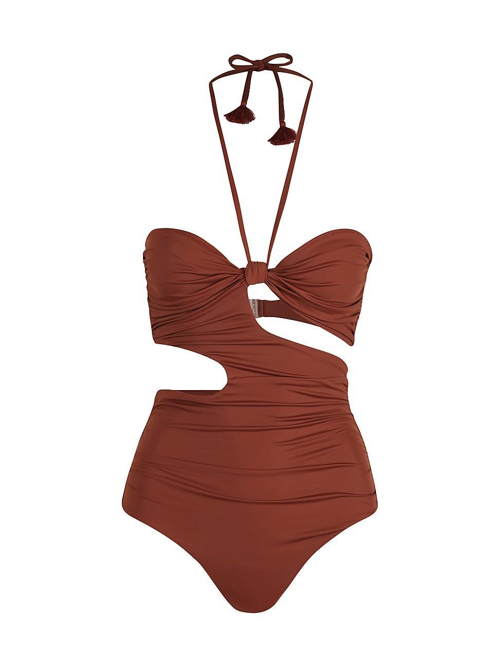 Womens Olapa Cut-Out One-Piece Swimsuit Product Image