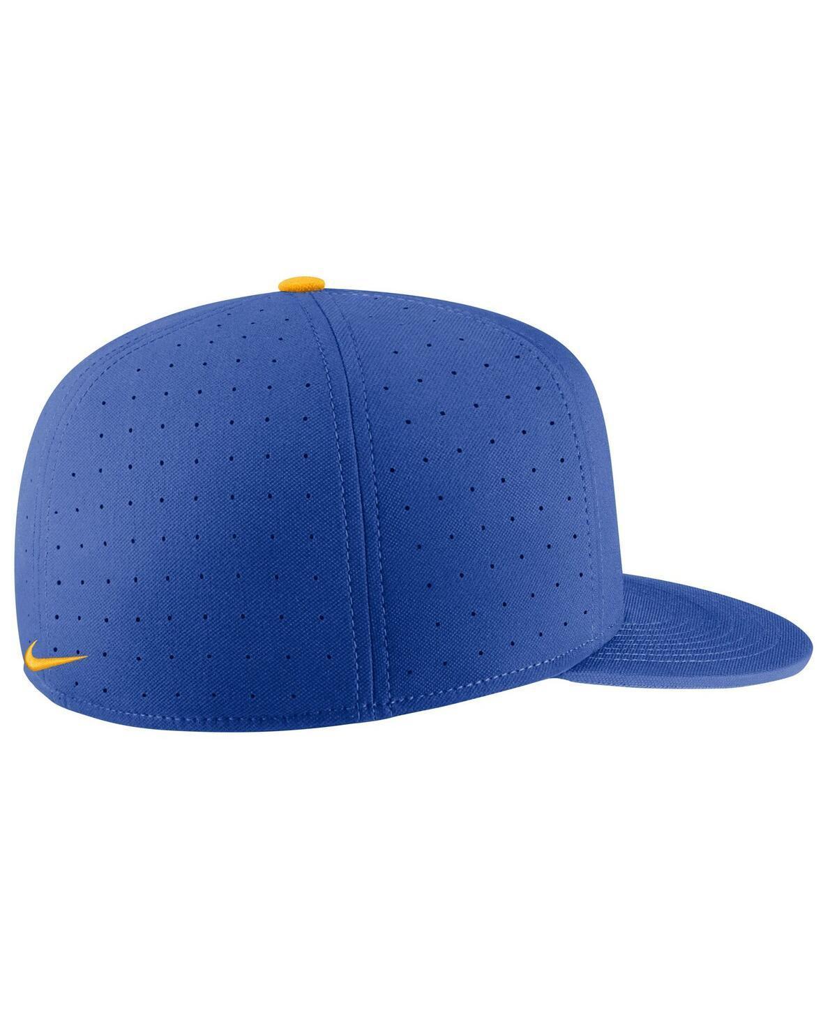 Royal Pitt Panthers Aero True Baseball Performance Fitted Hat Product Image