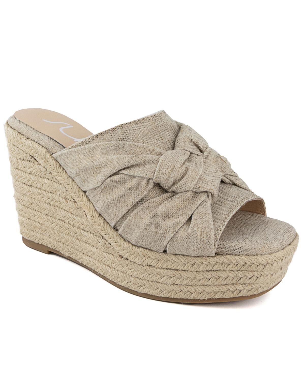 Sugar Womens Harlem Wedge Sandals Product Image