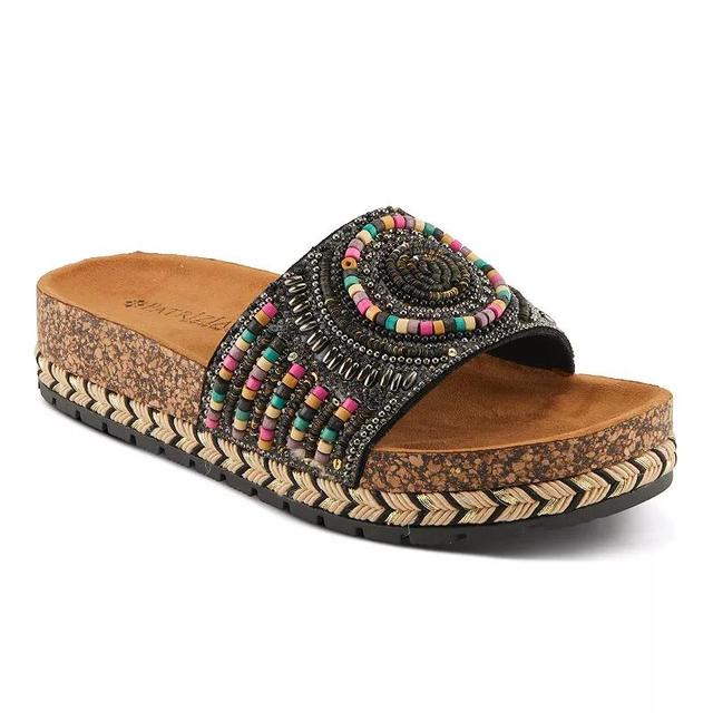 Patrizia Swirla Womens Beaded Slide Sandals Product Image