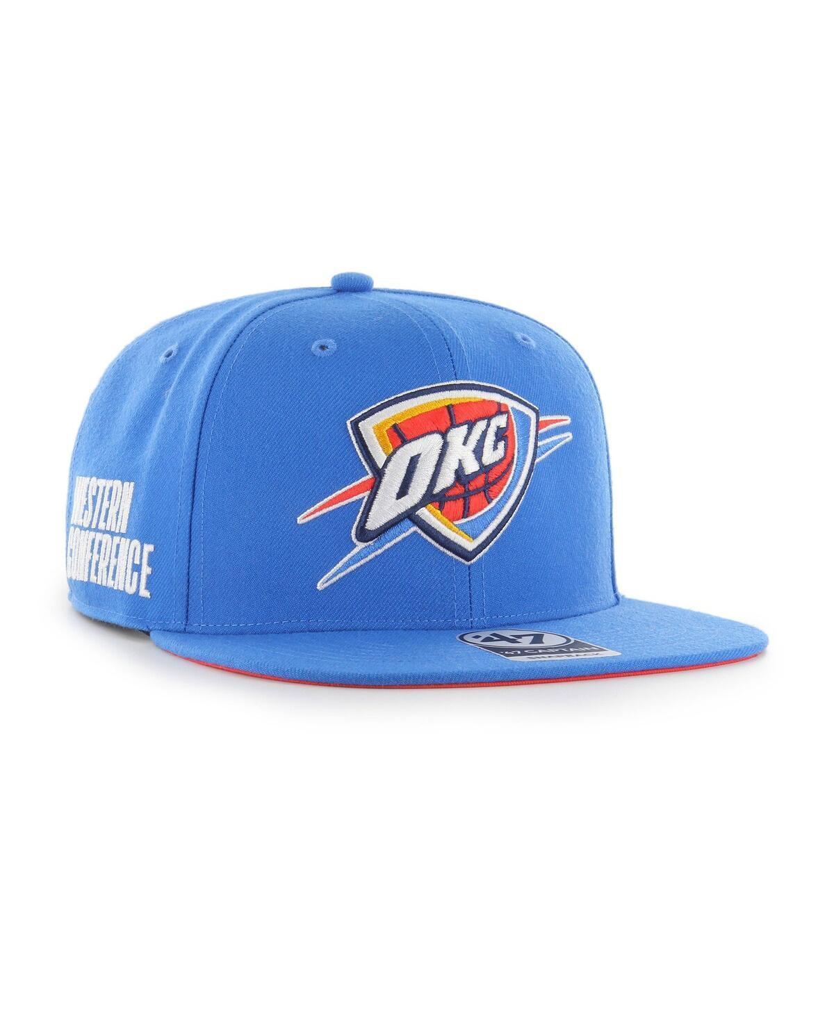 Mens 47 Oklahoma City Thunder Sure Shot Captain Snapback Hat Product Image