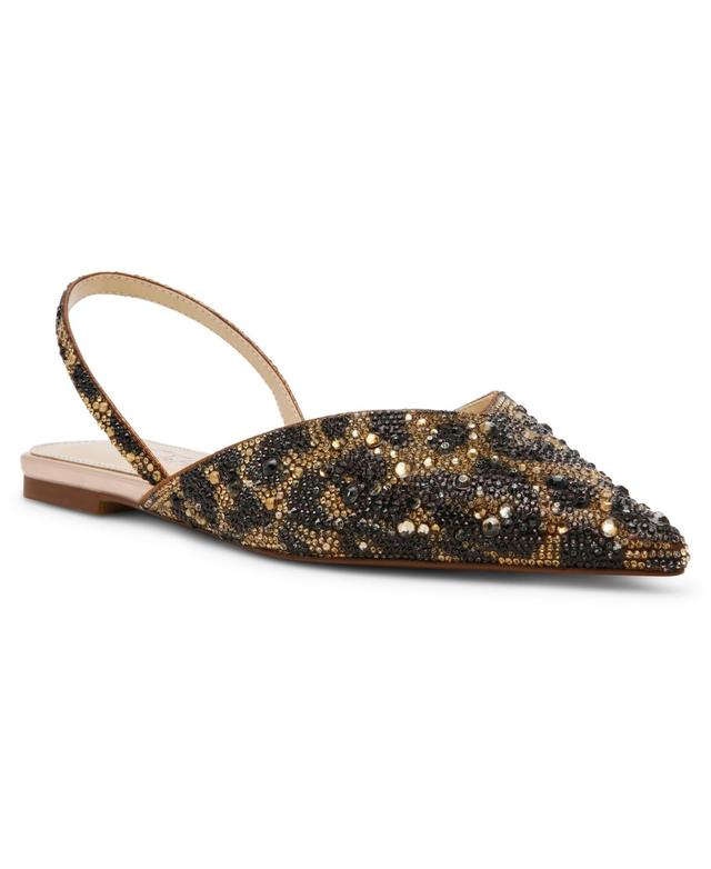 Blue by Betsey Johnson Vance Mule (Leopard) Women's Flat Shoes Product Image