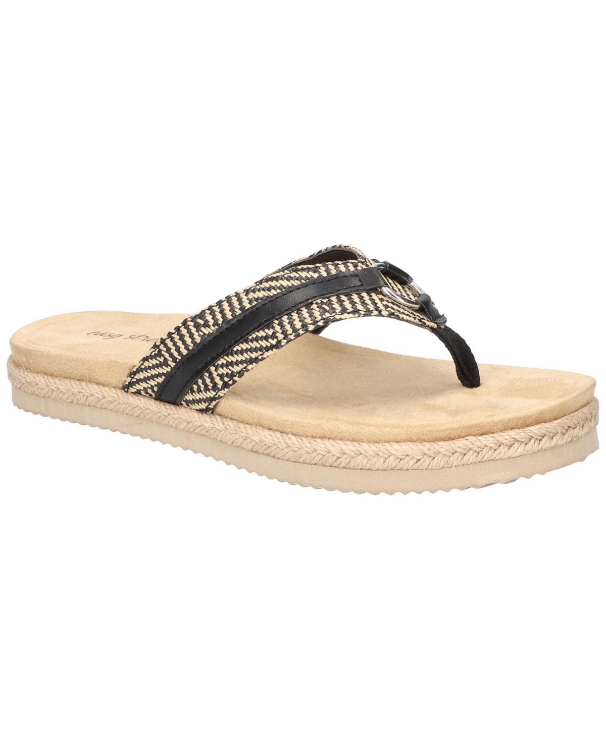 Easy Street Womens Starling Slip-On Thong Sandals Product Image