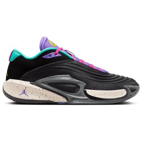 Jordan Mens Michael Jordan Jordan Luka 3 - Mens Basketball Shoes Black/Purple/Teal Product Image