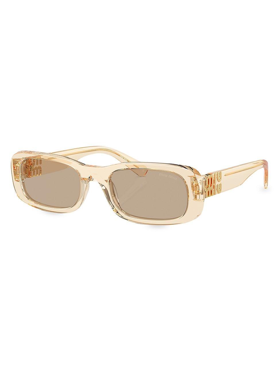 Miu Miu Rectangular Sunglasses, 53mm Product Image