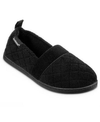 Isotoner Signature Quilted Memory Foam Microterry Slip On Slippers Product Image