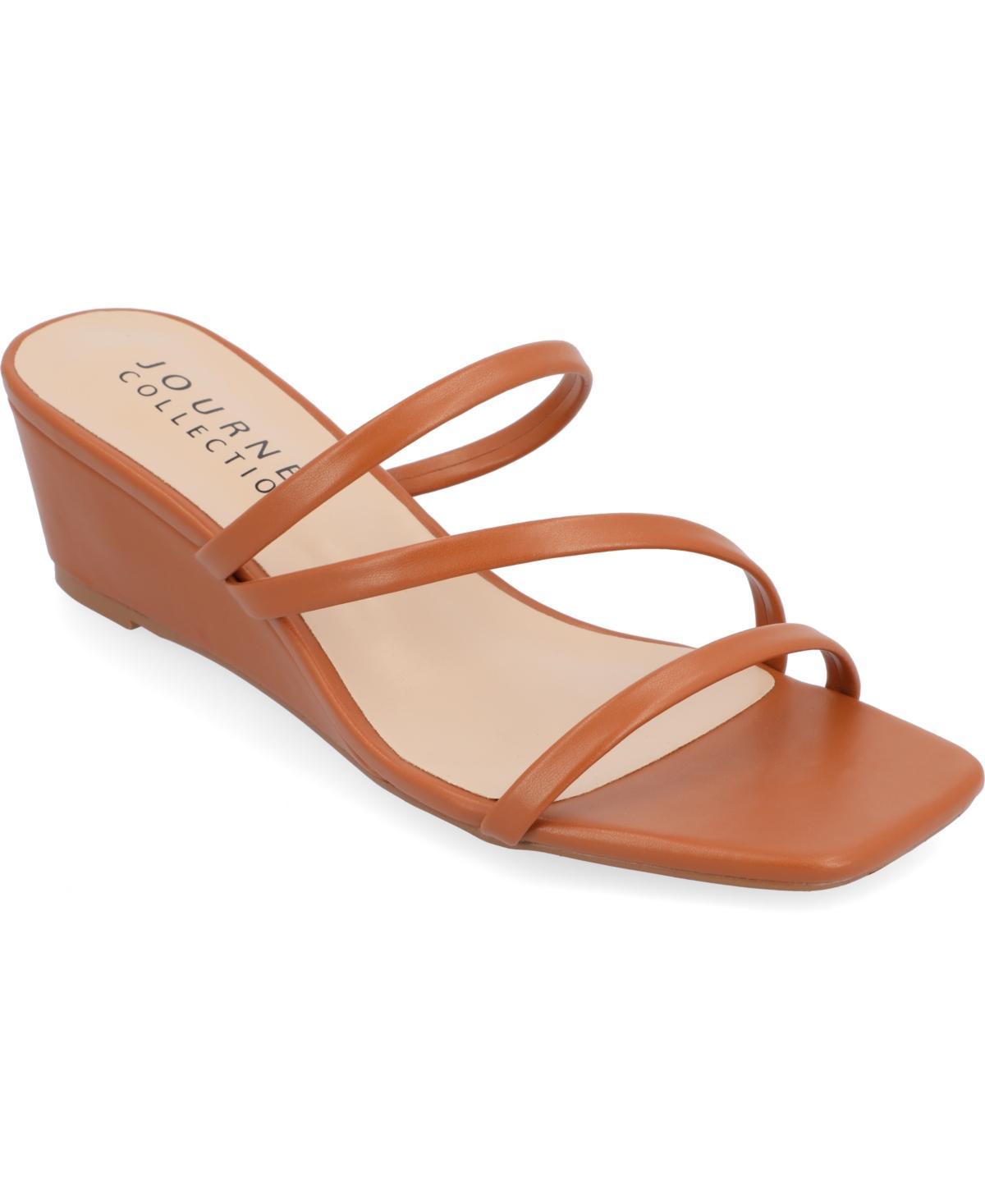 Journee Collection Takarah Womens Wedge Sandals Product Image