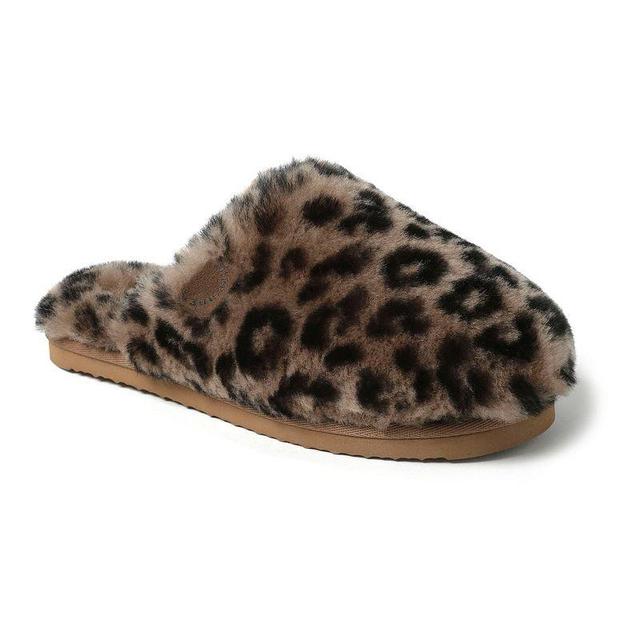 Dearfoams Fireside Shelly Beach Scuff Womens Slippers Product Image