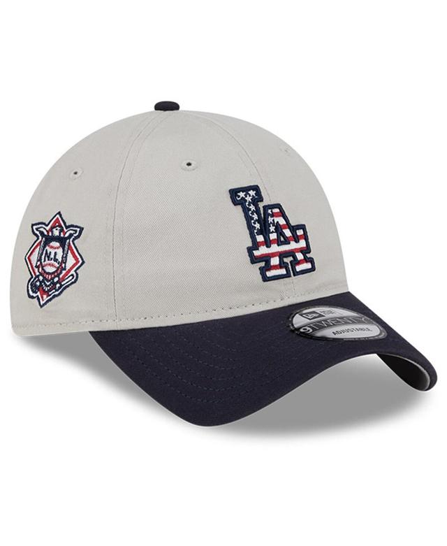 New Era Mens Black Los Angeles Dodgers 2024 Fourth of July 9TWENTY Adjustable Hat Product Image