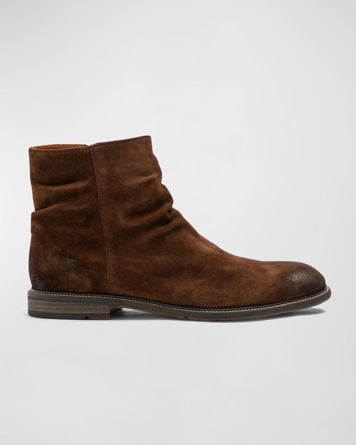 Men's Port Wells Suede Zip Boots Product Image