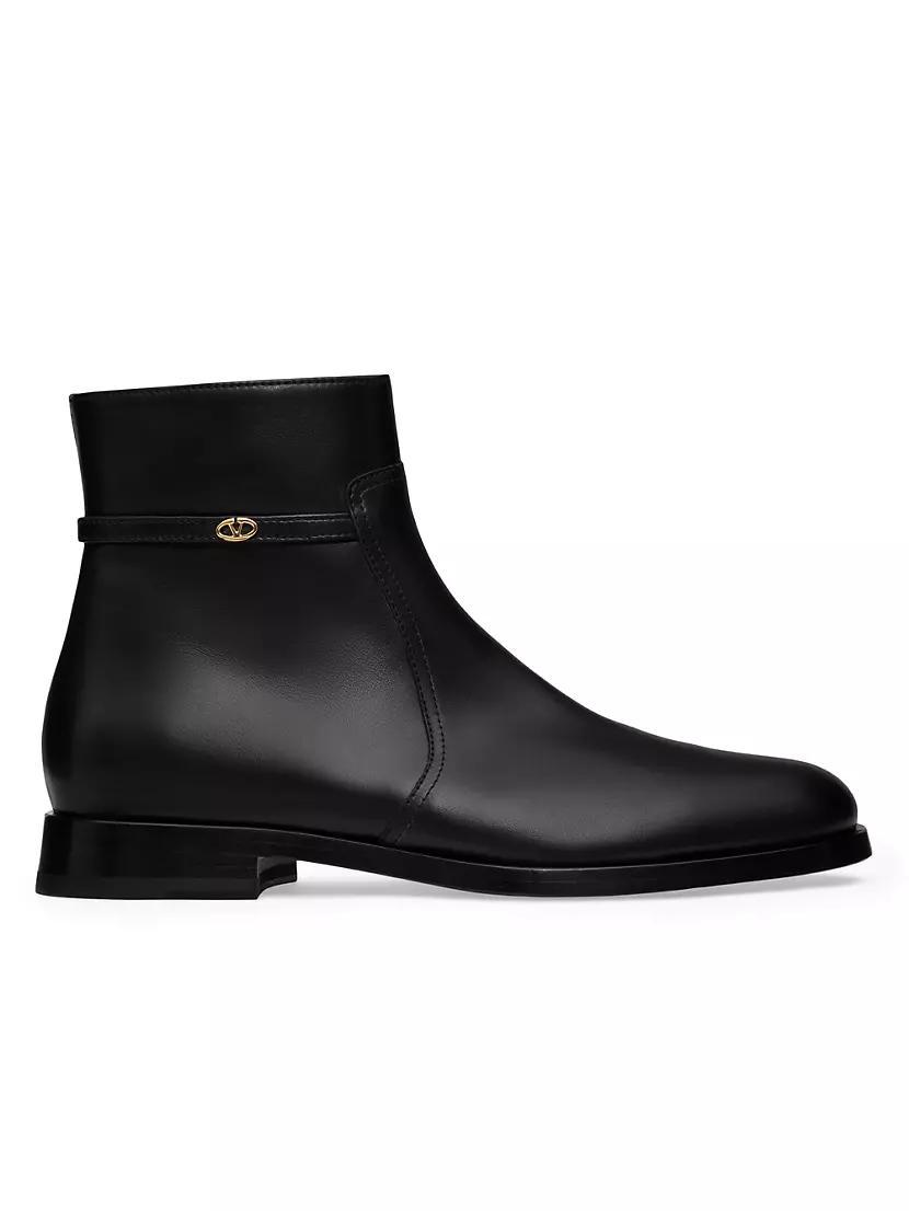 Mini VLogo Signature Calfskin Boots Product Image