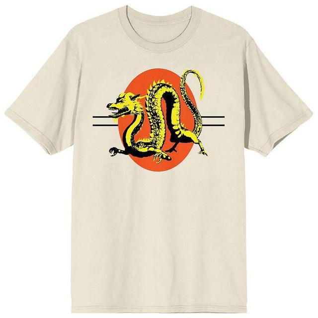 Mens Natural World Dragon Tee White Product Image