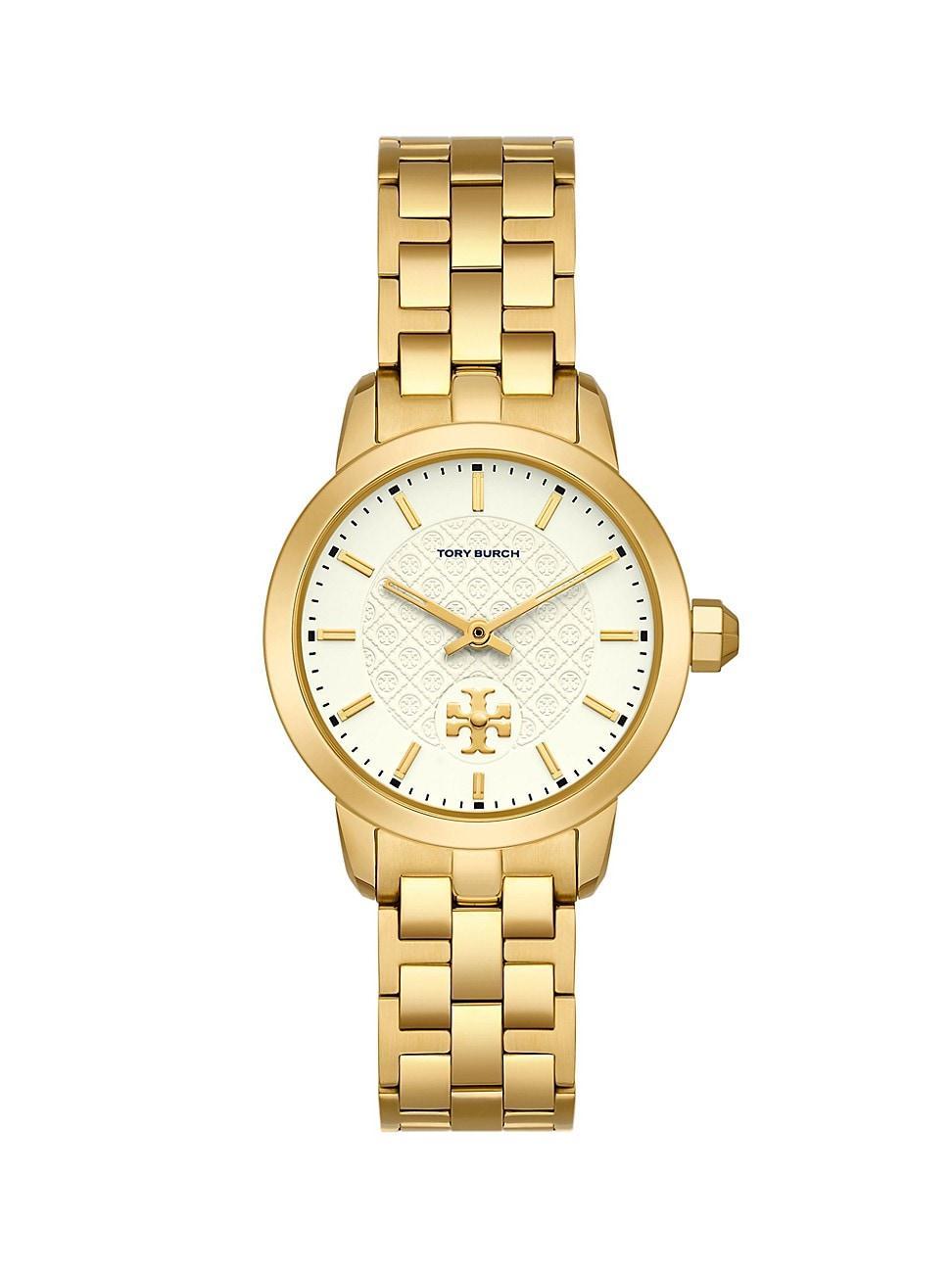 Womens Tory Goldtone Bracelet Watch/34MM Product Image