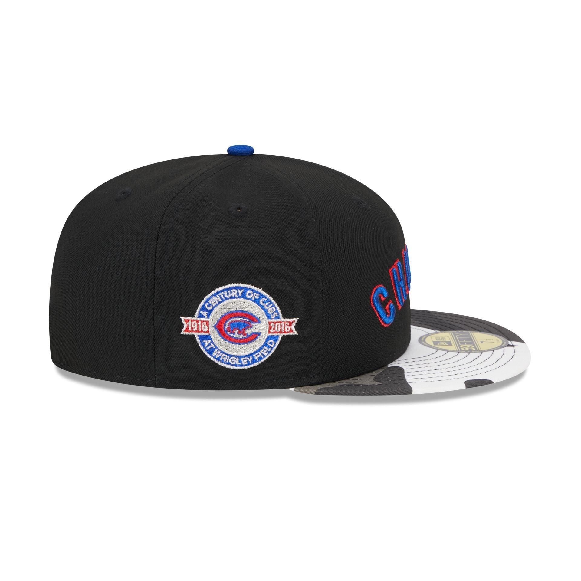 Chicago Cubs Metallic Camo 59FIFTY Fitted Hat Male Product Image