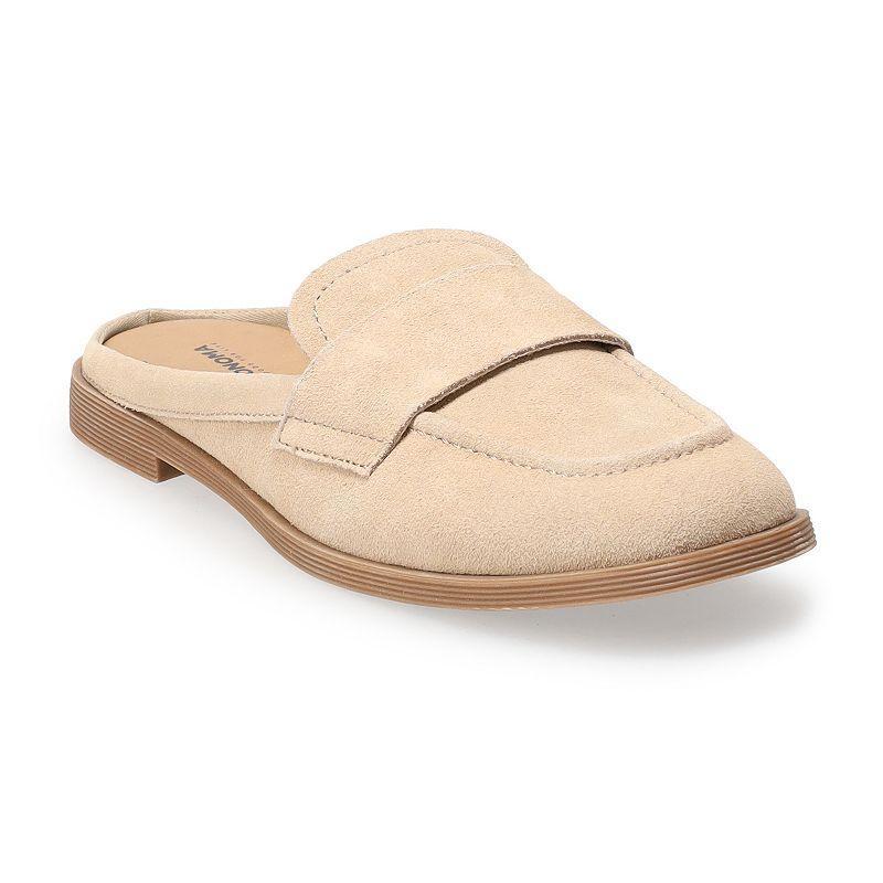 Sonoma Goods For Life Womens Slip-On Mules Brown Product Image