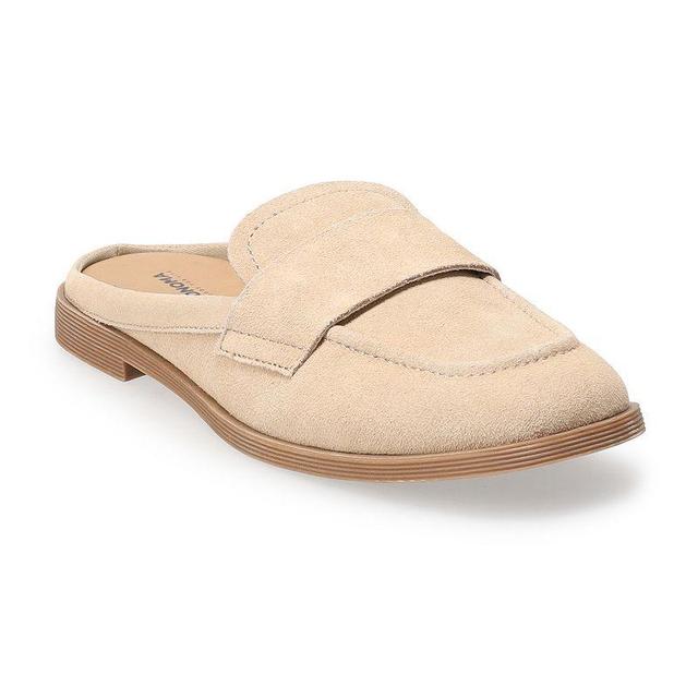 Sonoma Goods For Life Womens Slip-On Mules Brown Product Image