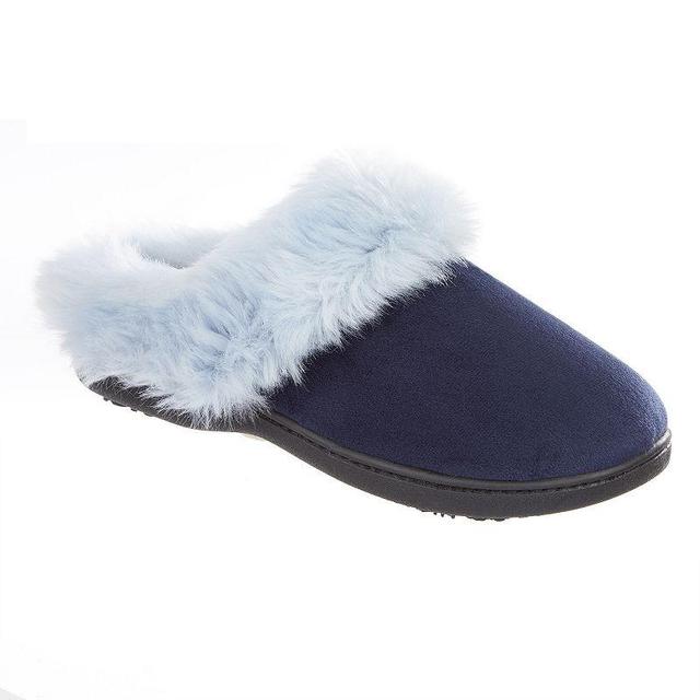 isotoner Memory Foam Velour Valerie Comfort Hoodback Womens Slippers Product Image