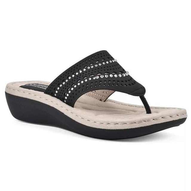 Cliffs by White Mountain Comate Womens Thong Sandals Product Image