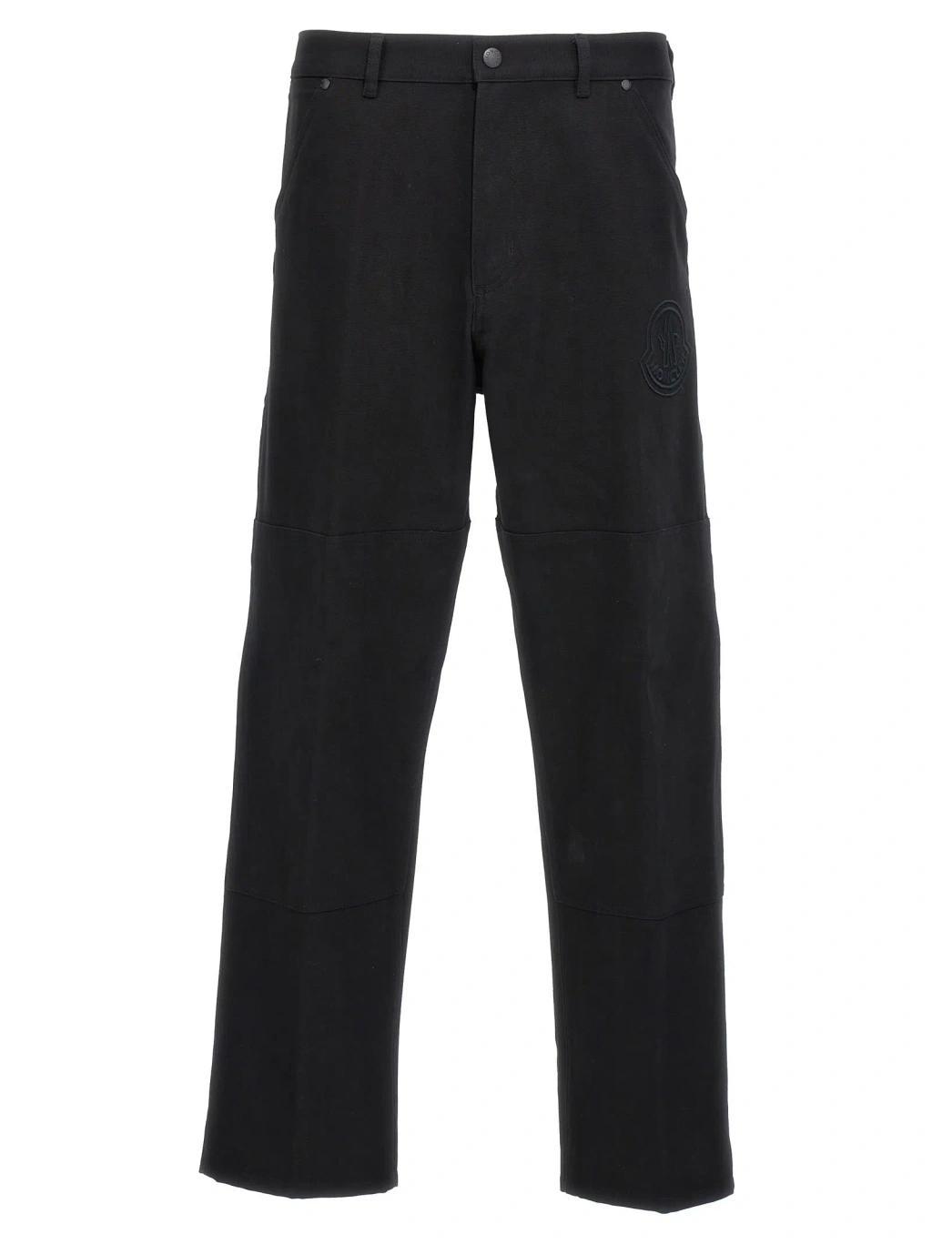 MONCLER Carpenter Pants In Black Product Image