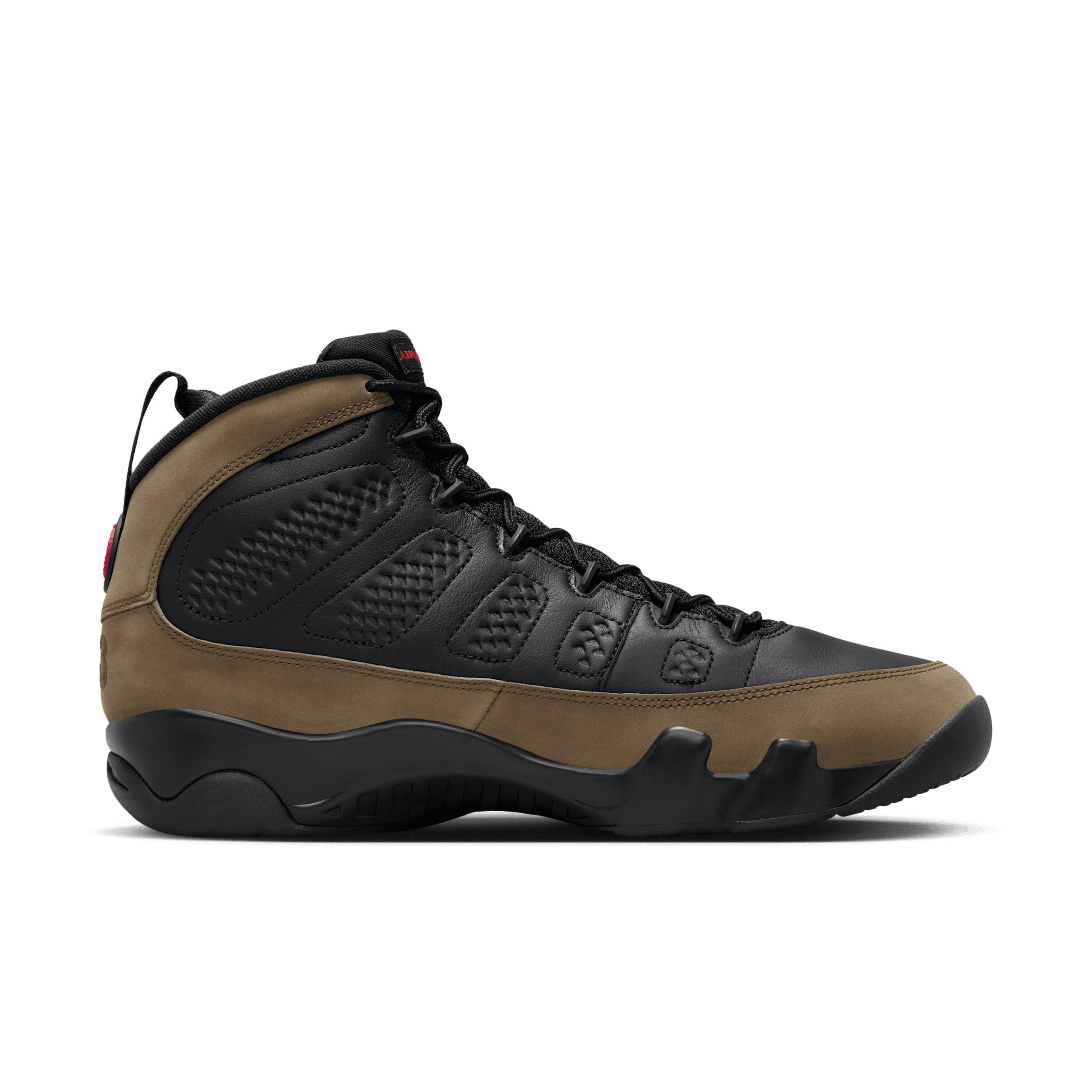 Mens Air Jordan 9 Retro Olive Shoes Product Image