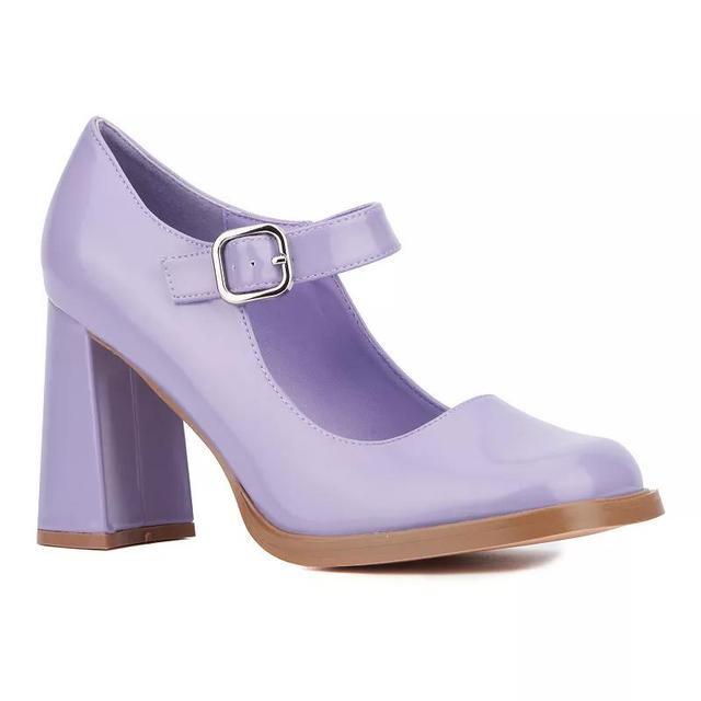 Olivia Miller Mercury Womens Block Heel Maryjanes Product Image