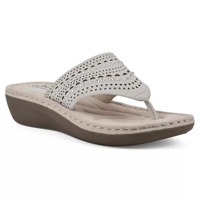 Cliffs by White Mountain Comate Womens Thong Sandals Product Image