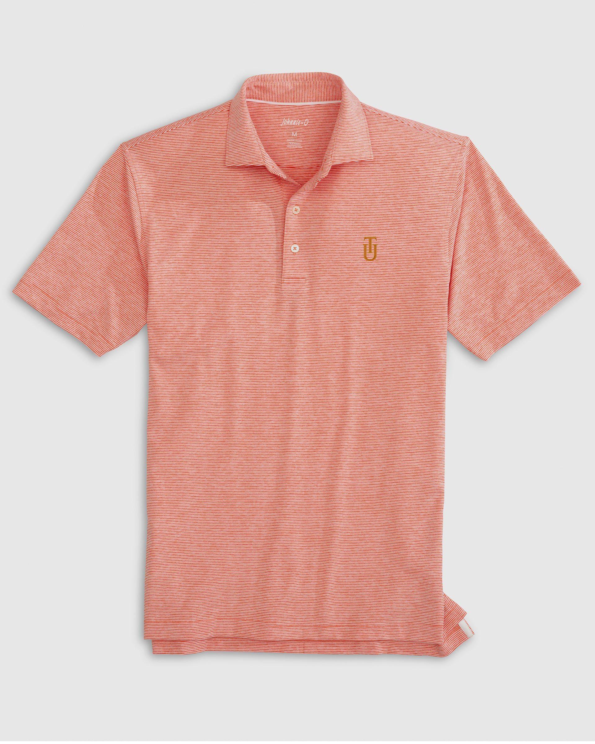 johnnie-O Tuskegee Lyndon Striped Jersey Performance Polo Product Image