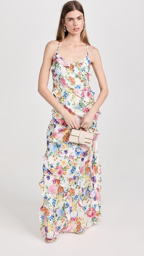 Show Me Your Mumu Romance Ruffle Dress | Shopbop Product Image