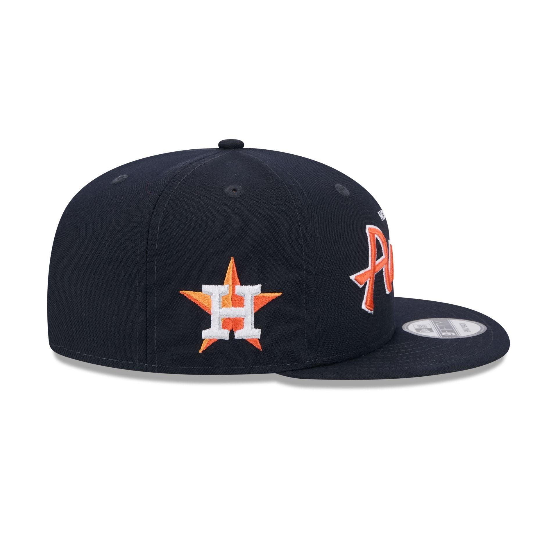 Houston Astros Wordmark 9FIFTY Snapback Hat Male Product Image