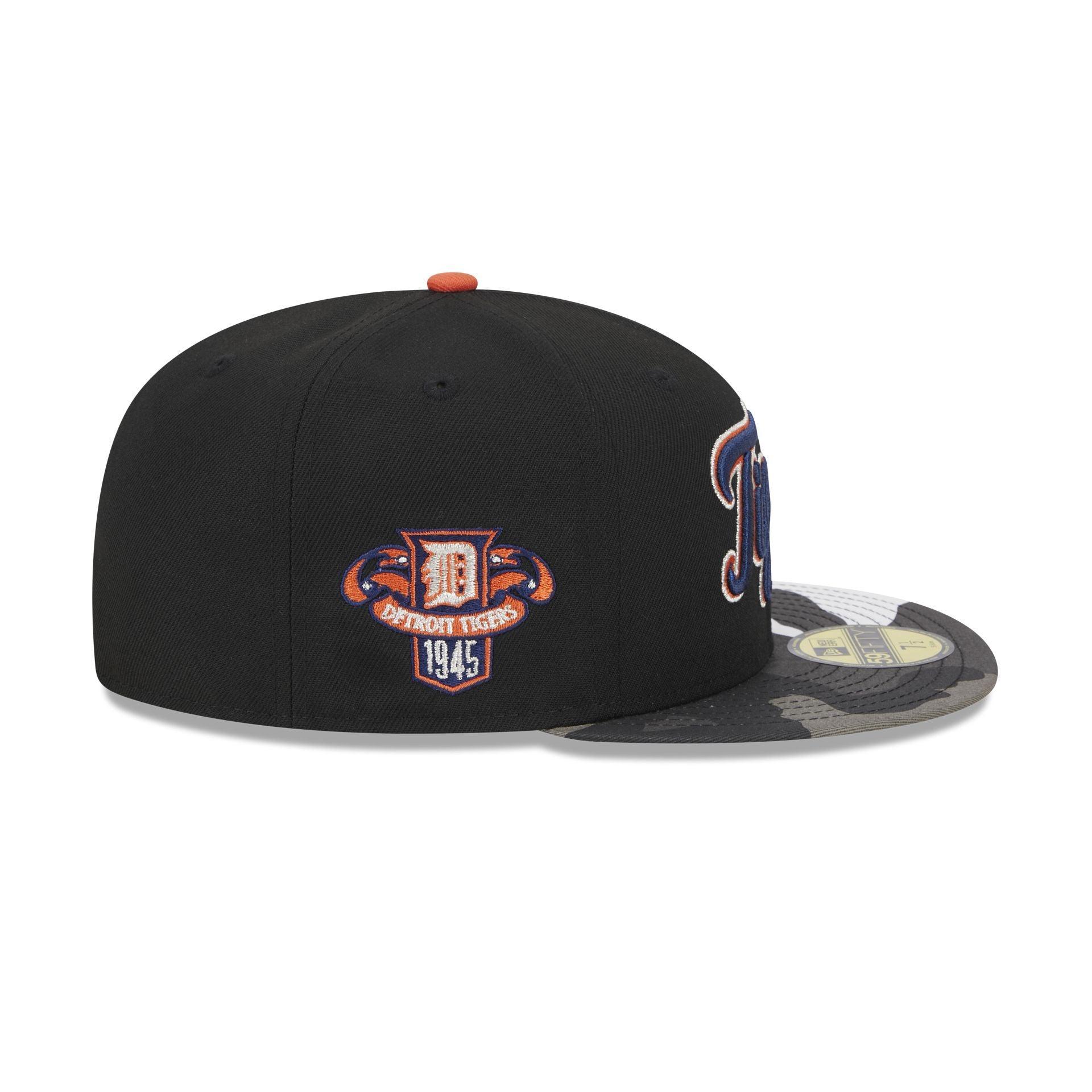 Detroit Tigers Metallic Camo 59FIFTY Fitted Hat Male Product Image