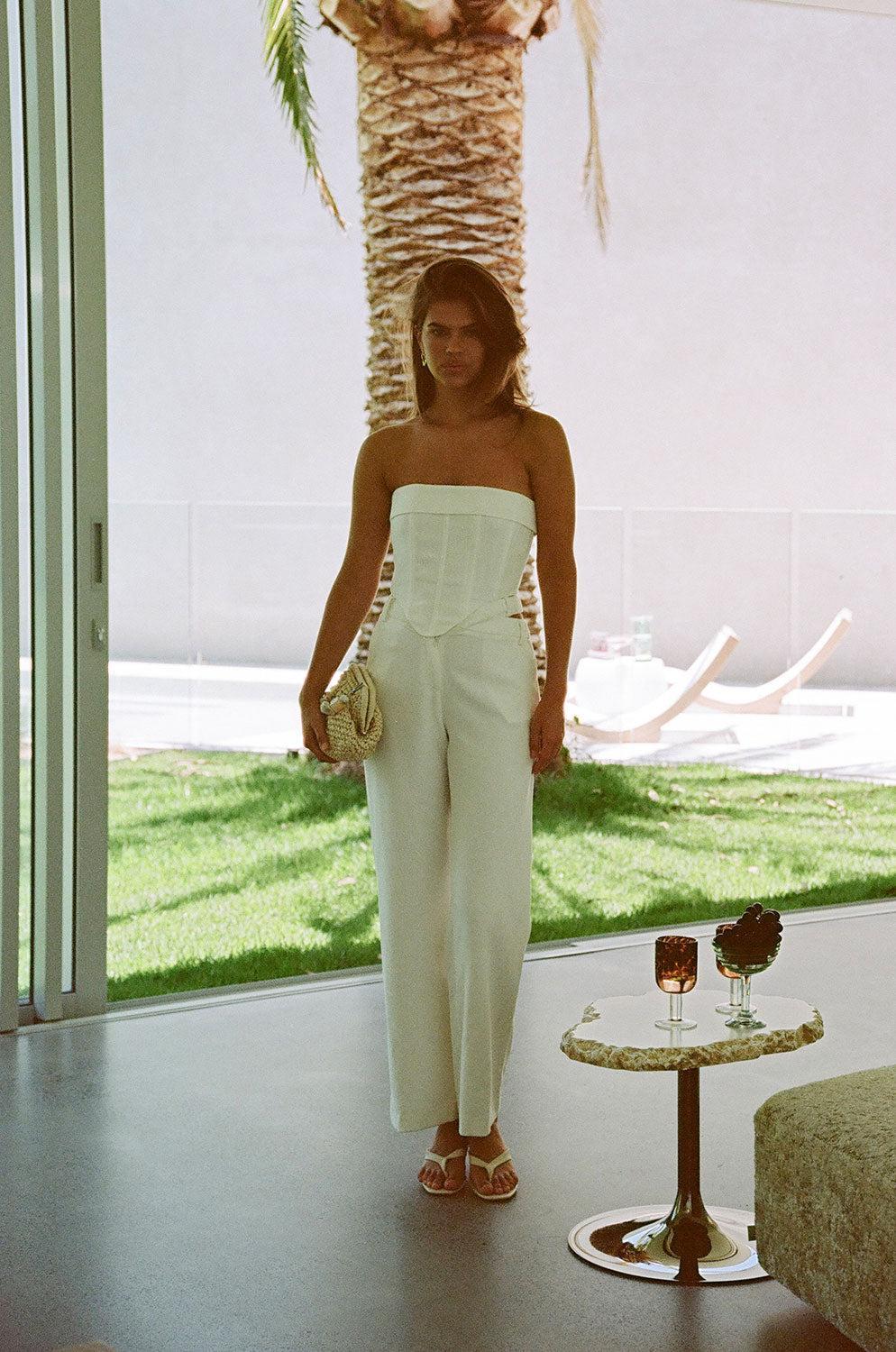 Isabela Pants - White Product Image