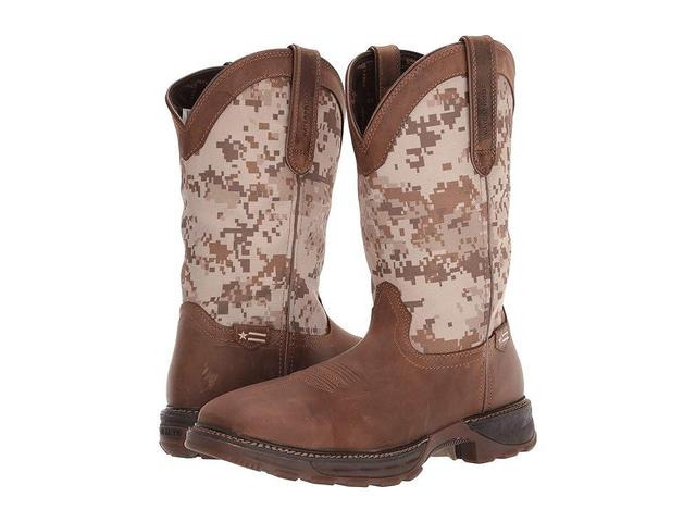 Durango Maverick 11 WP Steel Toe (Dusty /Digital Camo) Cowboy Boots Product Image