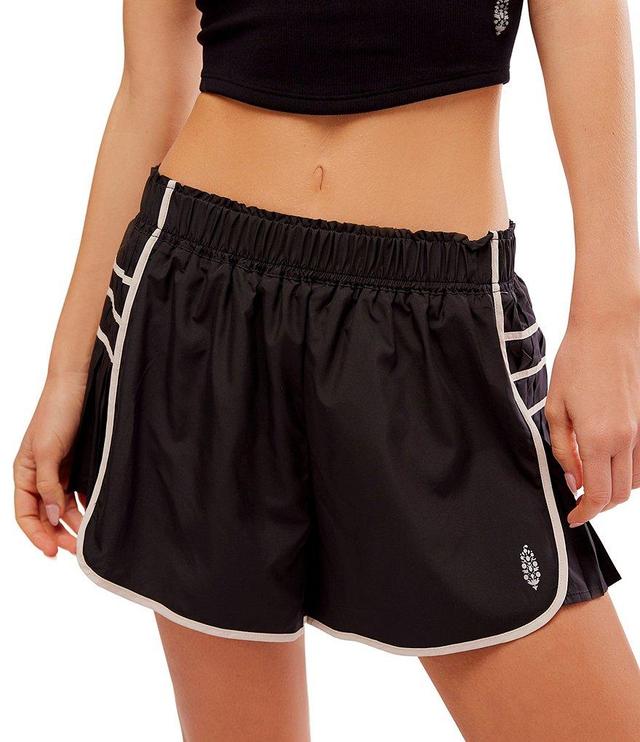 Free People FP Movement Easy Tiger High Rise Smocked Waist Shorts Product Image