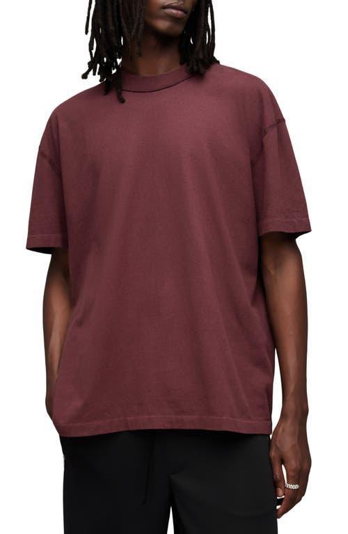 AllSaints Isac Short Sleeve Crew Men's Clothing Product Image