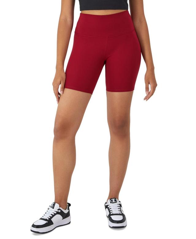 Champion Womens Soft Touch High-Rise Bike Shorts Product Image