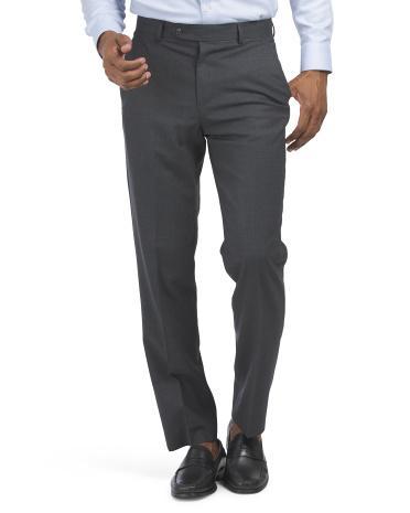 Wool Suit Pants for Men Product Image